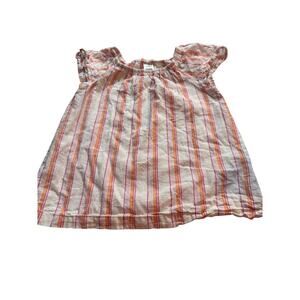 Carter's 5T Striped Toddler Girl Short Sleeve Blouse